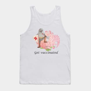 Get COVID-19 vaccinated Tank Top